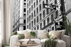 Naklejka: Zarejestruj się na wall street w nowym jorku