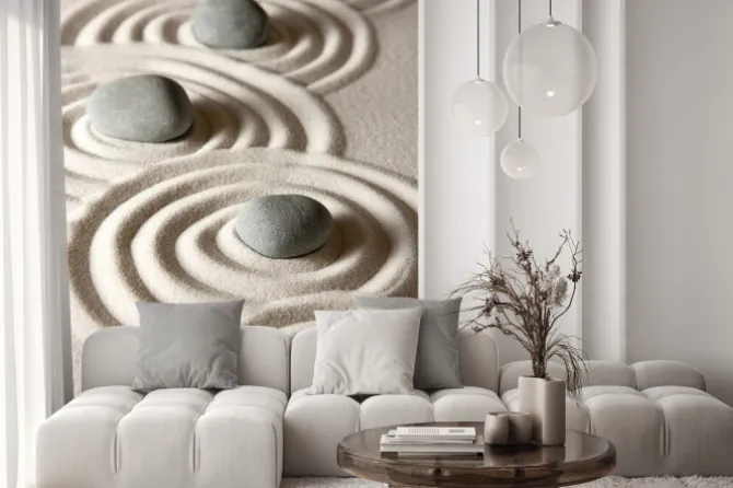 Naklejka: Zen kamienie