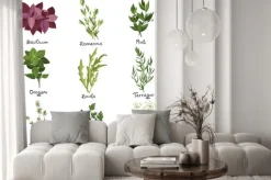 Naklejka: Zestaw ziół