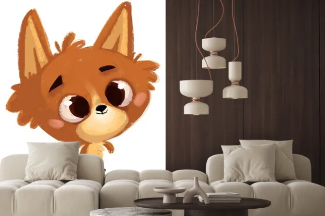 Naklejka: Zorro pequeño