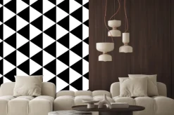 Naklejka: Złudzenie optyczne tła