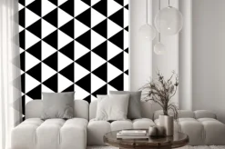 Naklejka: Złudzenie optyczne tła