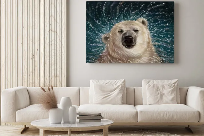 Obraz: Белый медведь