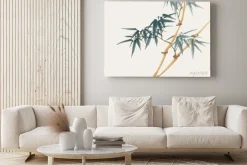 Obraz: 꽃 수묵화