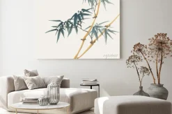 Obraz: 꽃 수묵화