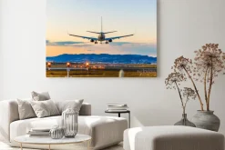 Obraz: 飛行 場 の 着陸