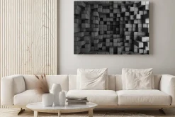 Obraz: Abstract 3d cubes blocks wallpaper background