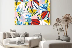 Obraz: Abstract floral elementy papieru collage. ilustracja ogólnego