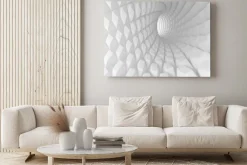 Obraz: Abstract render tunnel spiral