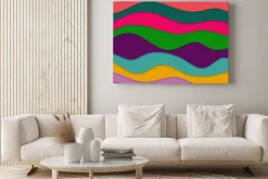 Obraz: Abstract tło faliste