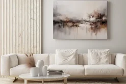 Obraz: Abstrakcja w stylu olejnym malunek nowoczesna kompozycja