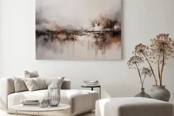 Obraz: Abstrakcja w stylu olejnym malunek nowoczesna kompozycja