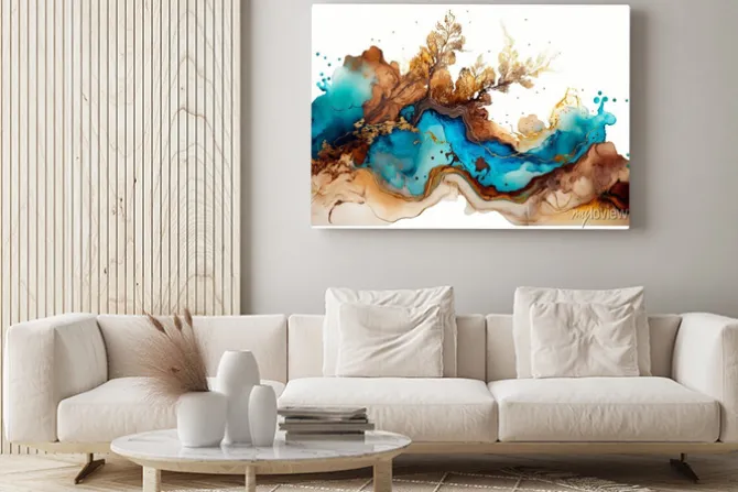 Obraz: Abstrakcyjna natura