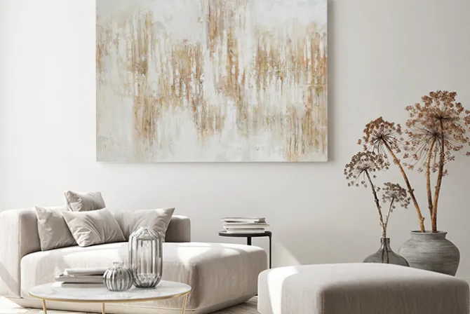 Obraz: Abstrakcyjna sztuka w nowoczesnym stylu