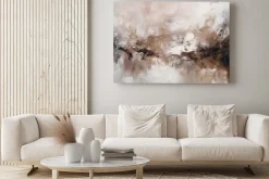 Obraz: Abstrakcyjny malunek w stylu industrialnym