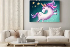 Obraz: Ładny jednorożec