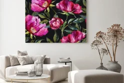 Obraz: Akwarela kwiatowy wzór