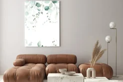 Obraz: Akwarelowe liście eukaliptusa