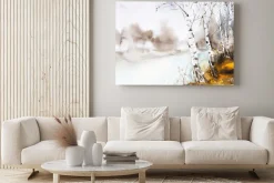 Obraz: Akwarelowy jesienny krajobraz