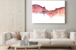 Obraz: Akwarelowy szkic skrzypiec