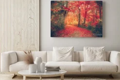 Obraz: Alejka w jesiennym parku