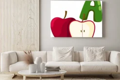 Obraz: Alfabet dla jabłek