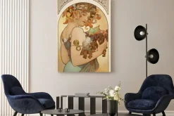 Obraz: Alfons mucha owoce