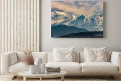 Obraz: Annapurna zakres o wschodzie słońca