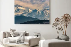 Obraz: Annapurna zakres o wschodzie słońca