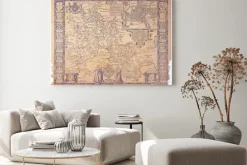 Obraz: Antique oxfordshire mapie