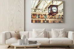 Obraz: Antyczny zegar stacji