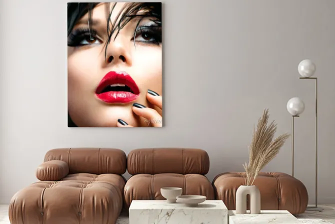 Obraz: Art portret fashion dziewczyna