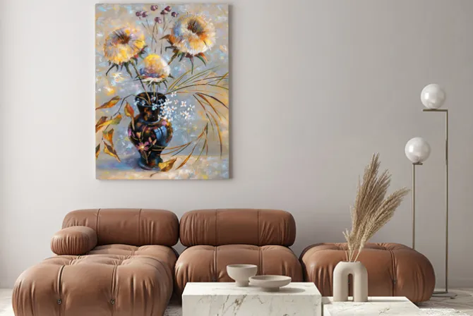 Obraz: Artwork. dry flowers. author: nikolay sivenkov