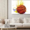 Obraz: Artystyczna piłka do koszykówki