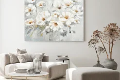 Obraz: Artystyczne białe kwiaty