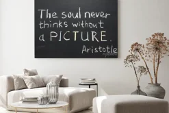 Obraz: Arystoteles cytatem