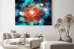 Obraz: Atom cząstek