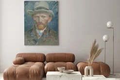 Obraz: Autoportret, vincent van gogh, 1887, holenderski obraz olejny.