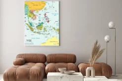 Obraz: Azja południowo-wschodnia podziały polityczne