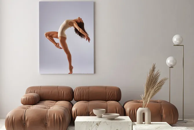 Obraz: Baletnica na jednej nodze