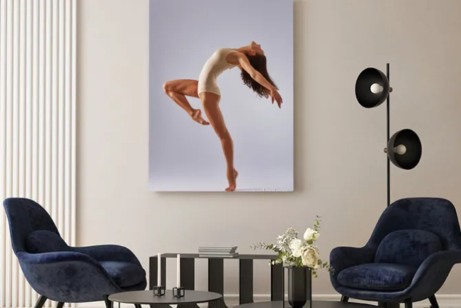 Obraz: Baletnica na jednej nodze