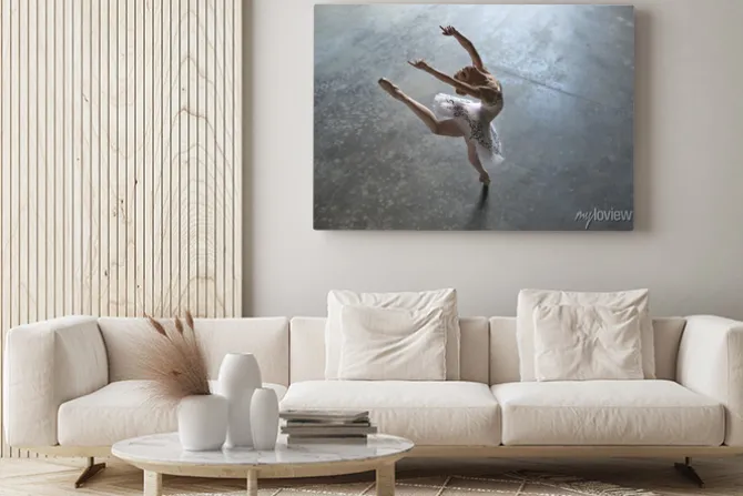 Obraz: Baletnica na scenie