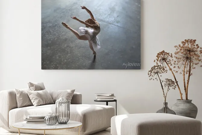 Obraz: Baletnica na scenie