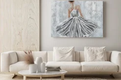 Obraz: Baletnica w jasnej sukni