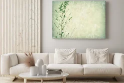 Obraz: Bamboo on old paper background