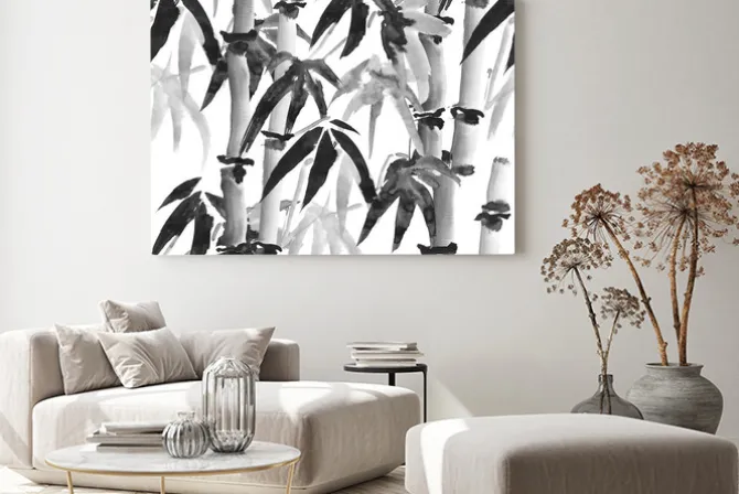 Obraz: Bambusa wzór