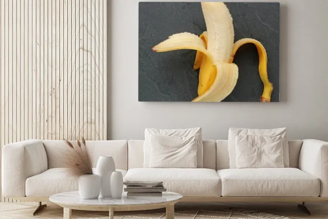 Obraz: Banane sur ardoise