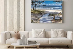 Obraz: Bałtyckie wybrzeże z malowniczą plażą