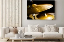 Obraz: Bębny, talerze i instrumenty