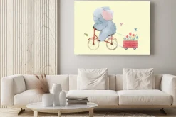 Obraz: Beautiful vector stock illustration with cute watercolor baby